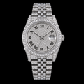 Iced Moissanite Timepiece Watch